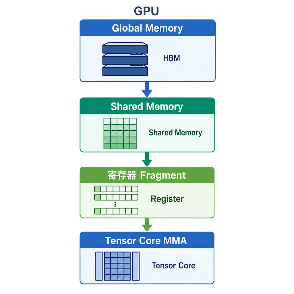二十三、为什么 Tensor Core 仍然需要复杂的数据搬运