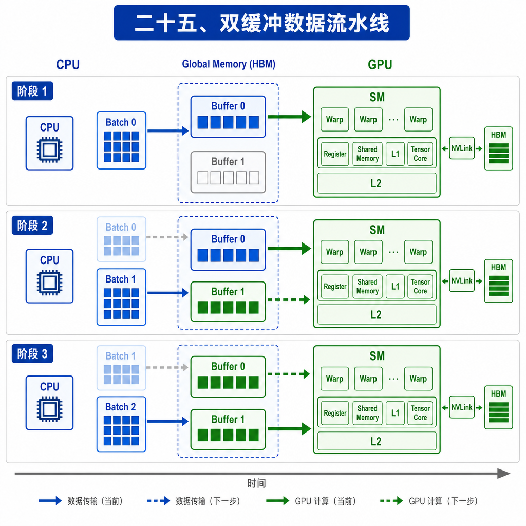 二十五、双缓冲数据流水线