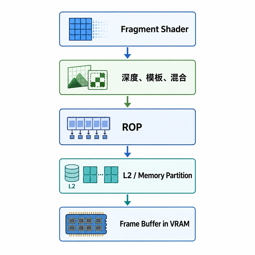 二十一、ROP 与 Memory Partition 的关系