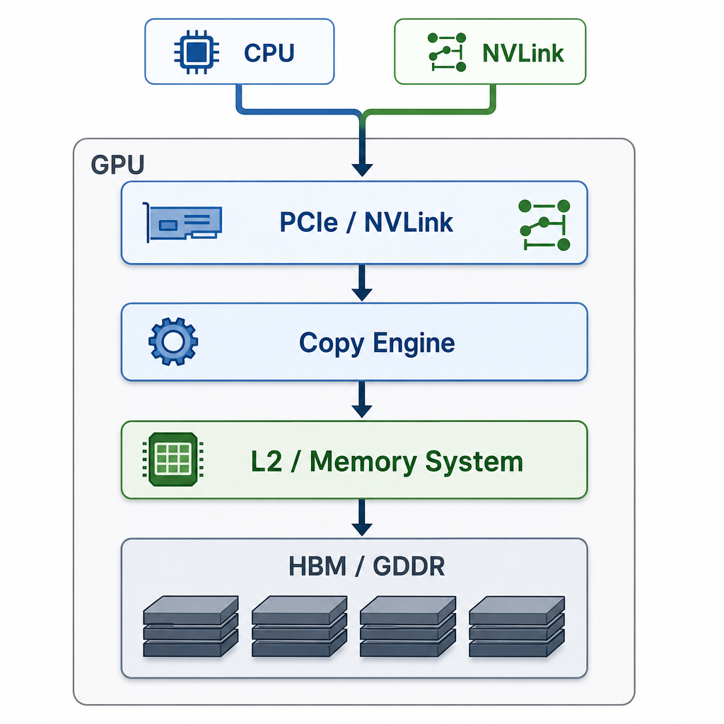 二十九、DMA 和 Copy Engine 在整块芯片中的位置